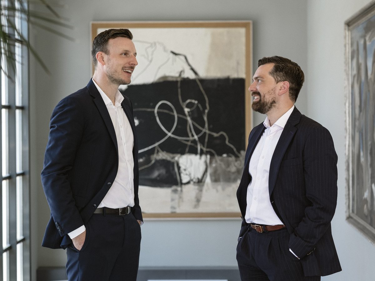Heinrich Raisch und Philipp Dittmann im Gespräch
